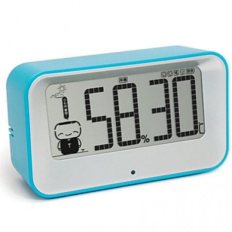 Mute Cute LED Multi-functional Alarm Clock  