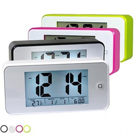 LCD Touch Alarm Clock Fashionable Design  C1019  