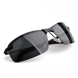 Sunglasses Men's Classic / Fashion / Polarized Rectangle Sunglasses Half-Rim  