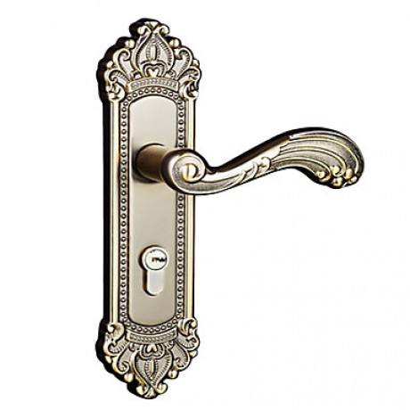 Zinc Alloy Retro Wooden doors Handle lock(CX4523-2)  