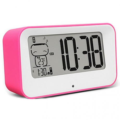 Mute Cute LED Multi-functional Alarm Clock  