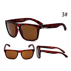 Sunglasses Men's Sports / Modern / Fashion Oversized Multi-Color Sunglasses Full-Rim  