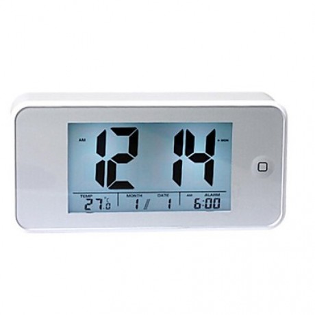 LCD Touch Alarm Clock Fashionable Design  C1019  