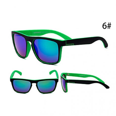 Sunglasses Men's Sports / Modern / Fashion Oversized Multi-Color Sunglasses Full-Rim  