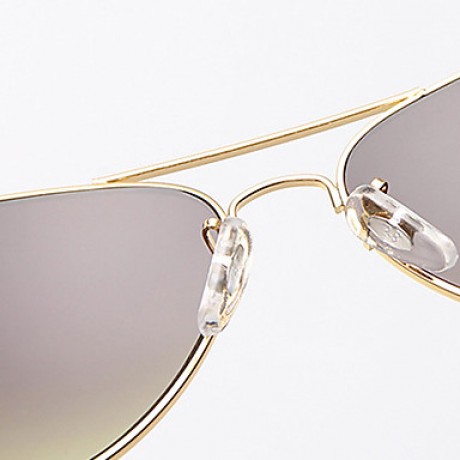 Sunglasses Men / Women / Unisex's Elegant / Retro/Vintage / Fashion / Aviator Flyer Silver / Gold Sunglasses Full-Rim  