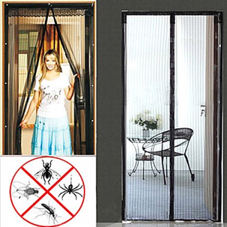 Magic Mosquito Door Net Mesh Screen Magnet Anti Insect Fly Bug Curtain Drape Screen Door  