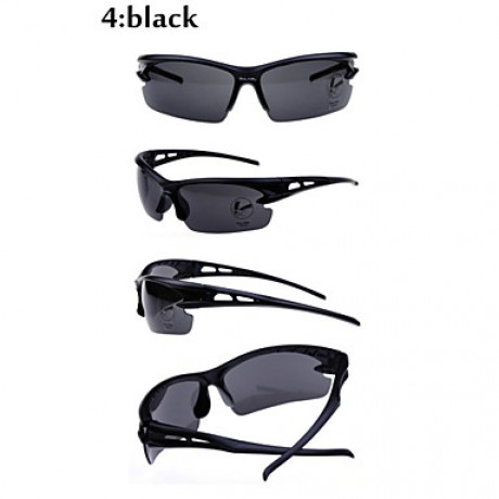 100% UV400 Men's Anti-Reflective Wrap Sunglasses  