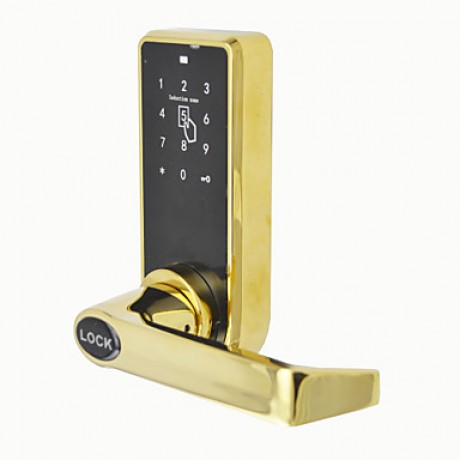 Smart Door Lock,Keyless Code Passward Door Lever Lock in Gold or Brush Nickle Finish  