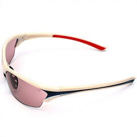 Sunglasses Men / Women / Unisex's Classic / Sports / Fashion / Sunglass Style Rectangle White Cycling Full-Rim  