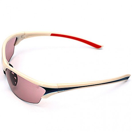 Sunglasses Men / Women / Unisex's Classic / Sports / Fashion / Sunglass Style Rectangle White Cycling Full-Rim  